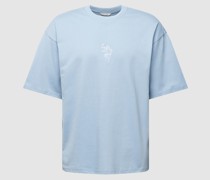 T-Shirt mit Statement-Stitching
