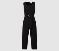 Jumpsuit mit feiner Struktur
