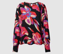 Blusenshirt mit Allover-Muster  Modell  'YASFIMA'