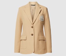 Blazer mit Label-Badge Modell 'VEERATTA'