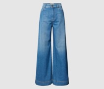 Flared Jeans mit 5-Pocket-Design Modell 'VEGA' in jeans