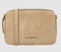 Crossbody Bag aus Veloursleder Modell ''Emily'