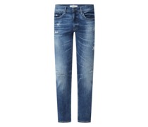 Slim Fit Jeans mit Stretch-Anteil Modell 'Chris'