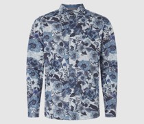 Slim Fit Business-Hemd aus Baumwolle