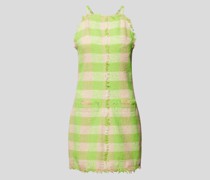 Minikleid mit Vichy-Karo