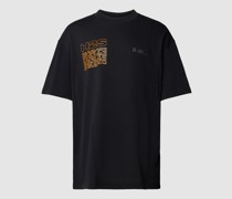 T-Shirt mit Statement-Print Modell 'Joey'
