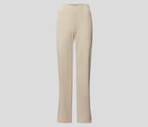 Straight Fit Stoffhose