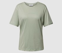T-Shirt mit Label-Print Modell 'Terina'