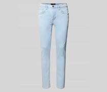 Slim Fit Jeans im 5-Pocket-Design Modell 'Jet'