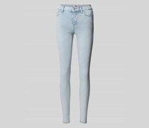 Skinny Fit Jeans im 5-Pocket-Design Modell 'NORA'
