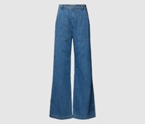 Jeans mit weitem Bein Modell 'PATRONI'