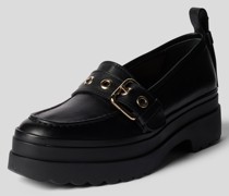 Penny-Loafer aus Leder