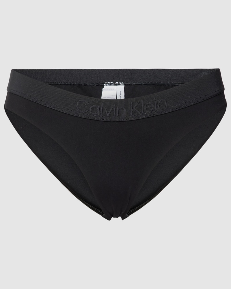 Calvin Klein Damen Bikini-Hose mit Label-Detail Modell 'CORE TONAL'
