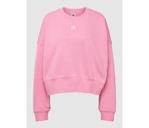 Sweatshirt mit Label-Stitching Modell 'SWEATSHIRT'