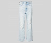 Bootcut Jeans im Destroyed-Look Modell 'Destroyed Paillette'