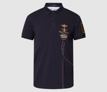 Poloshirt mit Label-Patch