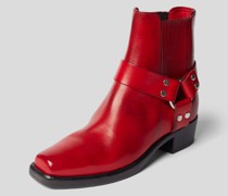 Stiefeletten mit Blockabsatz