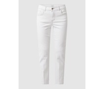 Cropped Comfortable Fit Jeans mit Stretch-Anteil Modell 'Darleen'