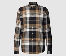 Slim Fit Freizeithemd mit Karomuster