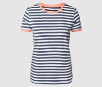 T-Shirt mit Streifenmuster