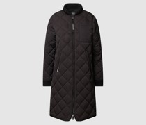 Steppmantel mit Label-Details Modell 'Mary'