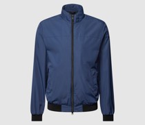 Jacke mit Label-Applikation