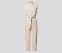 Jumpsuit mit Bindegürtel