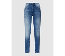 Slim Fit Jeans mit Logo-Patch Modell 'LIKE'