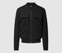 Sweatjacke mit Eingrifftaschen