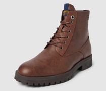 Boots mit Label-Detail Modell 'BERNIE'