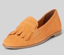 Loafers in unifarbenem Design