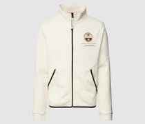 Sweatjacke mit Stehkragen