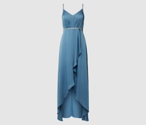 Abendkleid mit V-Ausschnitt
