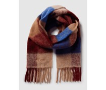 Schal mit Karomuster Modell 'TH ELEVATED SCARF CHECK'