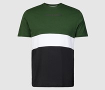 PLUS SIZE T-Shirt im Colour-Blocking-Design Modell 'EREID'