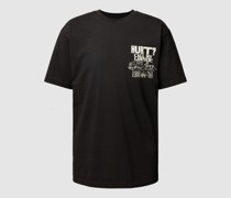 T-Shirt mit Rundhalsausschnitt und Statement-Print