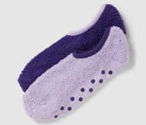 Sneakersocken mit Strukturmuster im 2er-Pack