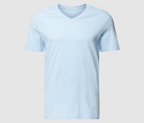 T-Shirt mit V-Ausschnitt