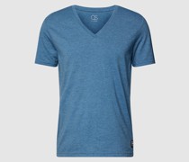 T-Shirt mit V-Ausschnitt