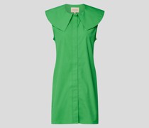 Blusenkleid mit Bubikragen