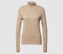 Rollkragenpullover aus Viskose-Mix Modell 'Mmpimba'
