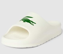 Sandalette mit Motiv-Print Modell 'Slide'