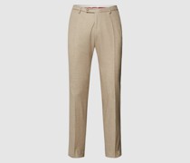 Slim Fit Anzughose in melierter Optik Modell 'Paco'