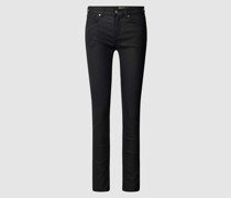 Skinny Fit Jeans im 5-Pocket-Design Modell 'PUSHUP'