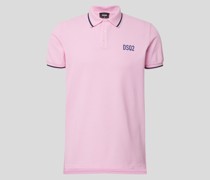 Poloshirt mit Brand-Detail