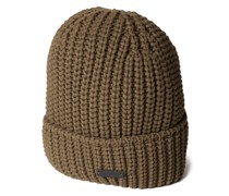 Mütze aus Baumwoll-Mix mit Grobstrick