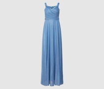 Abendkleid mit V-Ausschnitt