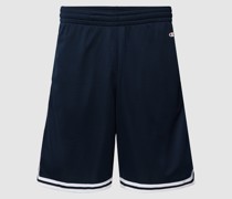 Shorts mit Label-Detail