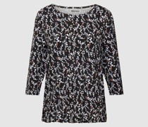 Longsleeve mit U-Boot-Ausschnitt