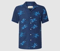 Freizeithemd mit Motiv-Print Modell 'BIG PALM'